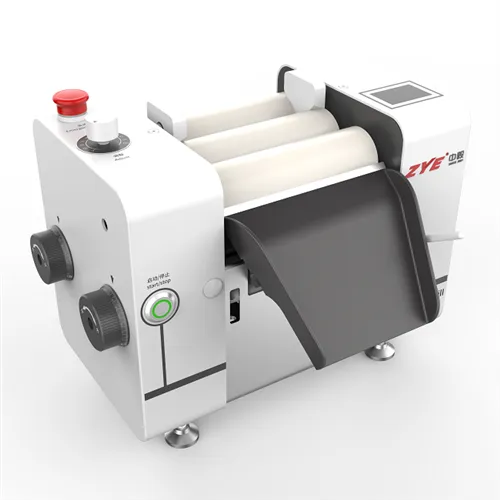 Dreifachwalzenmühle, Nano-Keramik-Einzelgriffverstellung